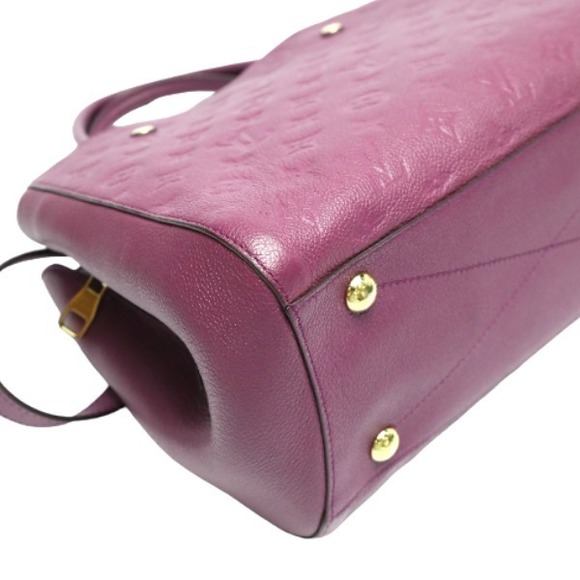 Louis Vuitton Monogram Montaigne MM 2way Purple Handbag - Picture 7 of 16